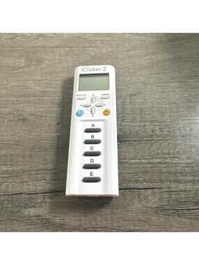 iClicker 2 Student Response Remote Working ~ 2 AAA Alkaline Batteries Included